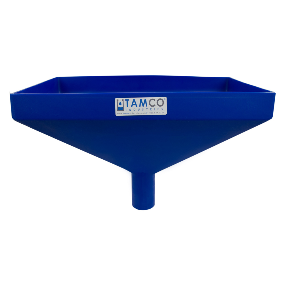 Tamco® Heavy Duty 20 X 13 Rectangular Funnel With Center Spout Us