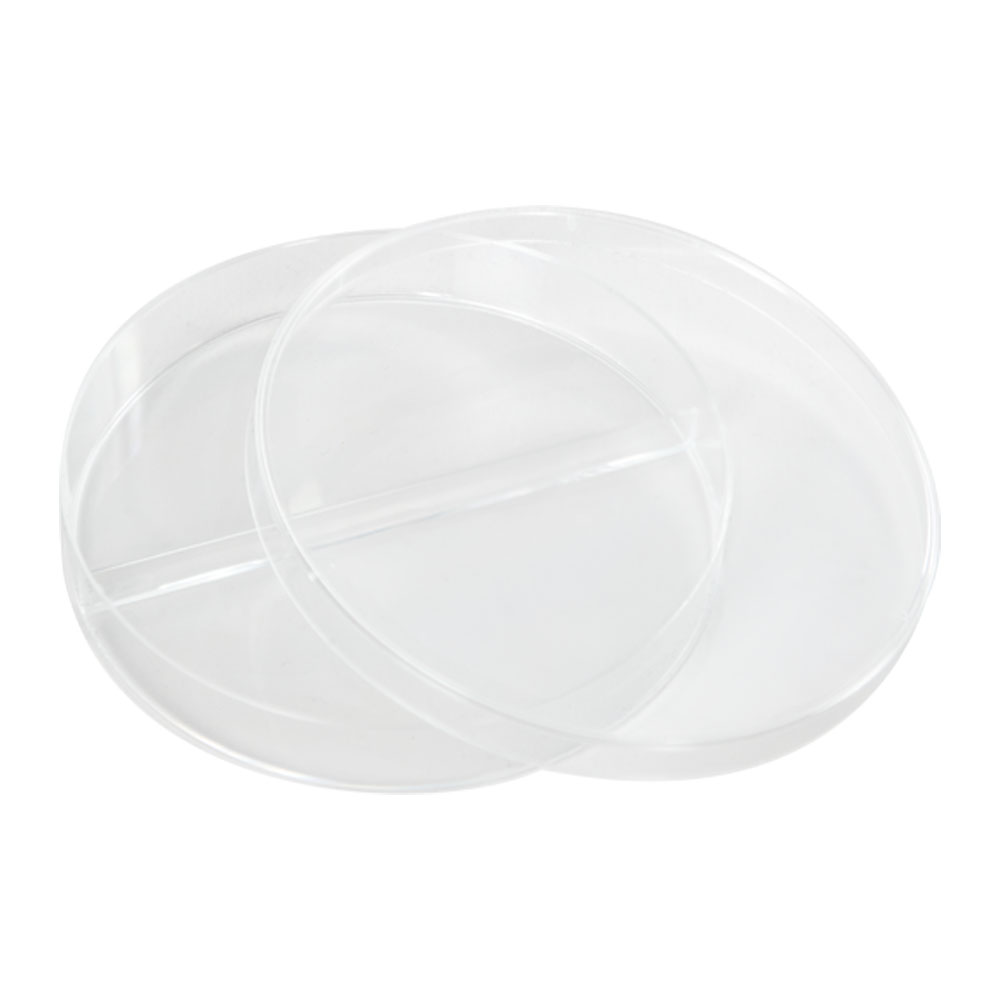 90mm X 15mm Divided Disposable Petri Dish 