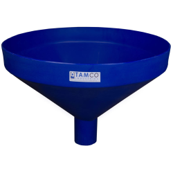 26" Top Diameter Blue Tamco ® Funnel with 4" OD Spout