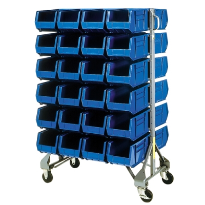 Akro-Mils® Stationary Rack, Storage Bins & Mobile Kit | U.S. Plastic Corp.