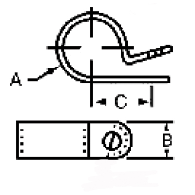 Nylon Loop Clamps | U.S. Plastic Corp.