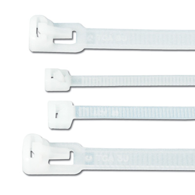 Releasable Nylon Cable Zip Ties | U.S. Plastic Corp.