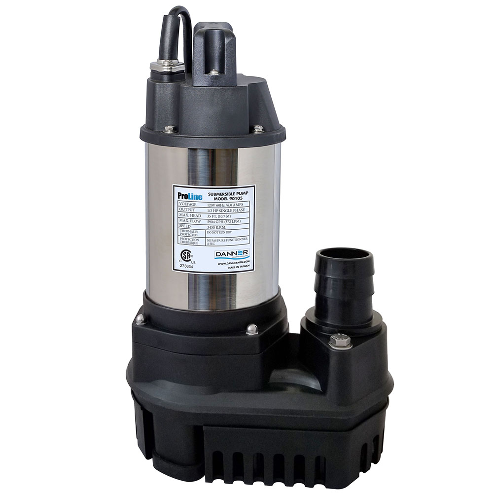 1 5 HP ProLine High Flow Submersible Water Pump U S Plastic Corp   94096p 