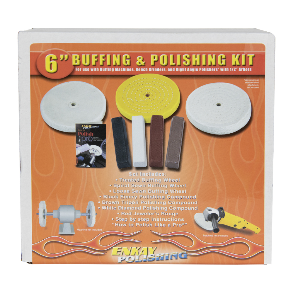 6" Buffing & Polishing Kit U.S. Plastic Corp.