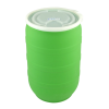 30 Gallon Green Tamco® Open Head Drum with Plain Lids