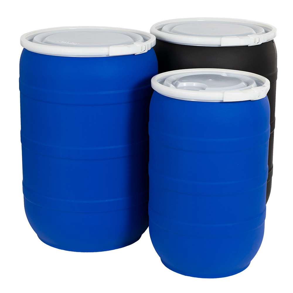 Tamco® Open Head Drums With Plain Lids 