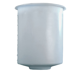 10 Gallon Domed Bottom Polyethylene Tamco ® Tank - 12" Dia. x 24" High
