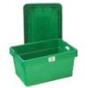 Large Green Transport Box - 31" L x 21" W x 12-1/2" Hgt.