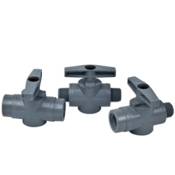 SMC 628 Series PVC 2-Way Ball Valves