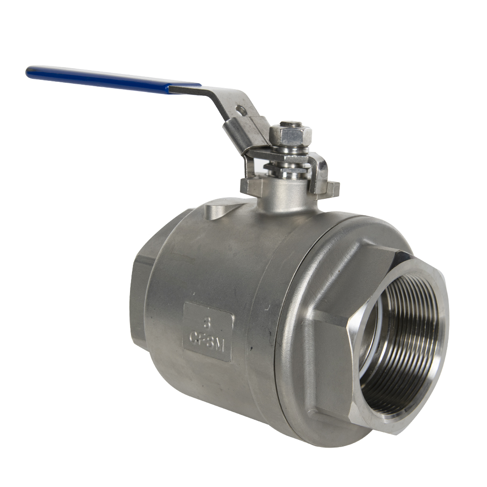 3 Fnpt 316 Stainless Steel Full Port Ball Valve U S Plastic Corp